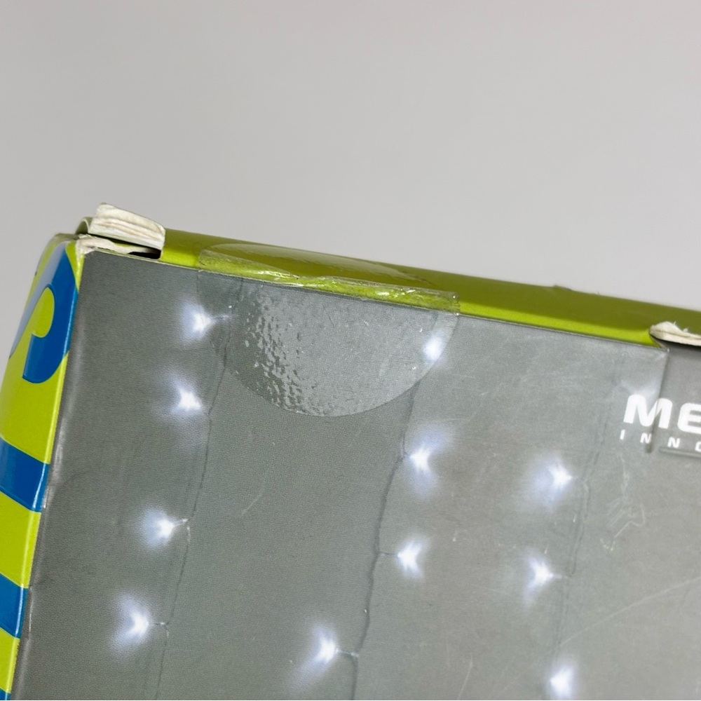 Cascading 96 LED Curtain Lights - White and Green 3.5 × 5 feet - Picture 9 of 9